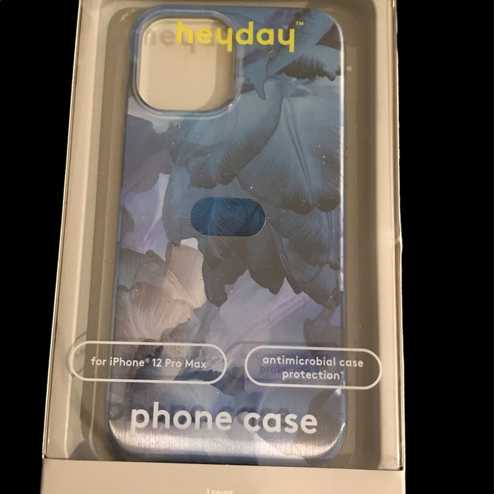 Heyday reflective blue iPhone 12 Pro Max case